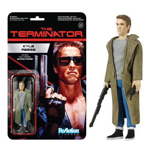 Terminator Kyle Reese ReAction 3 3/4-Inch Retro Action Figure